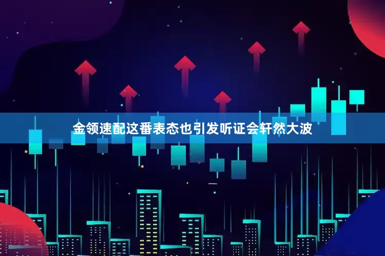金领速配这番表态也引发听证会轩然大波